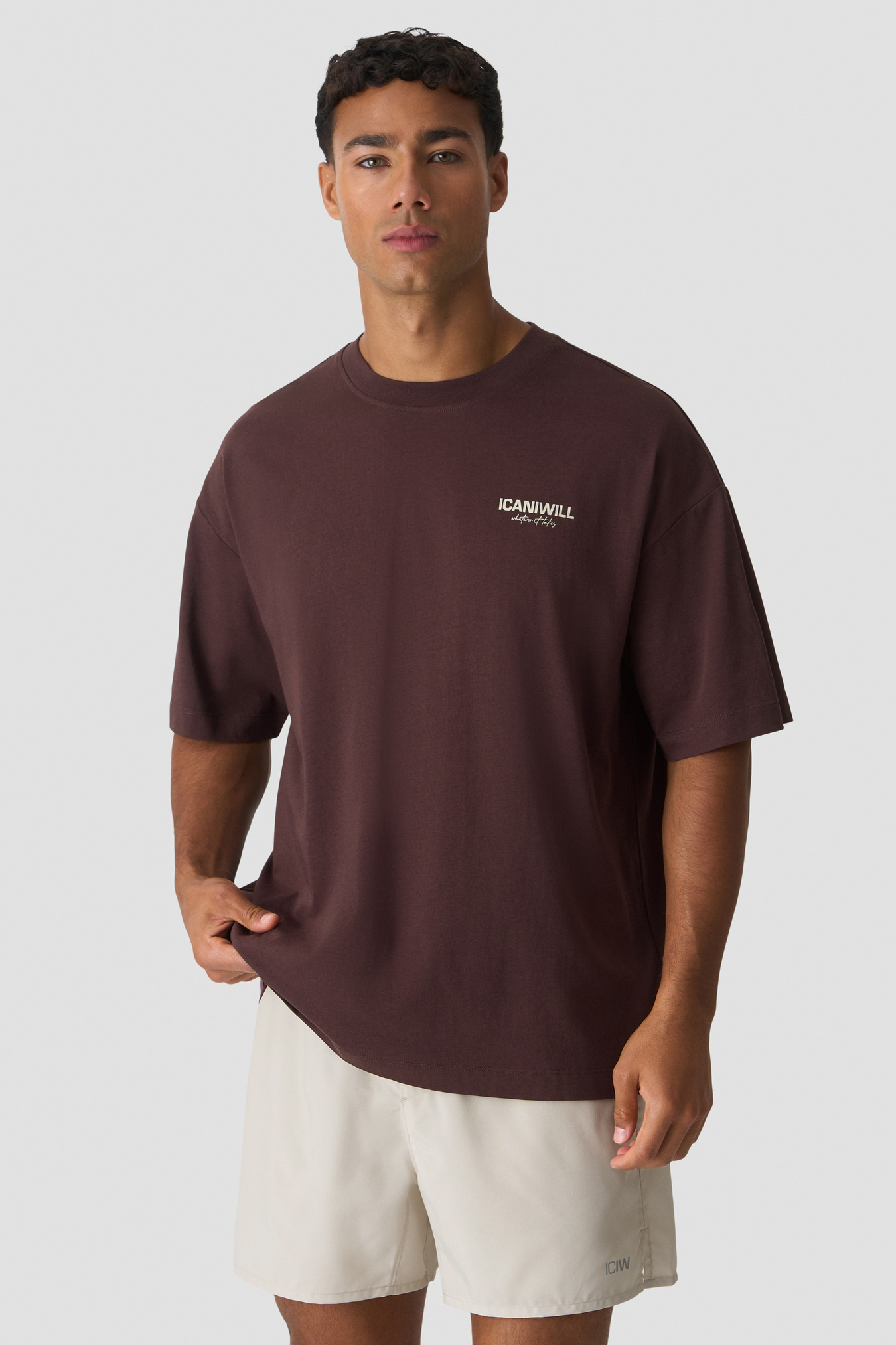 Everyday OS T-shirt Print Espresso - image 1