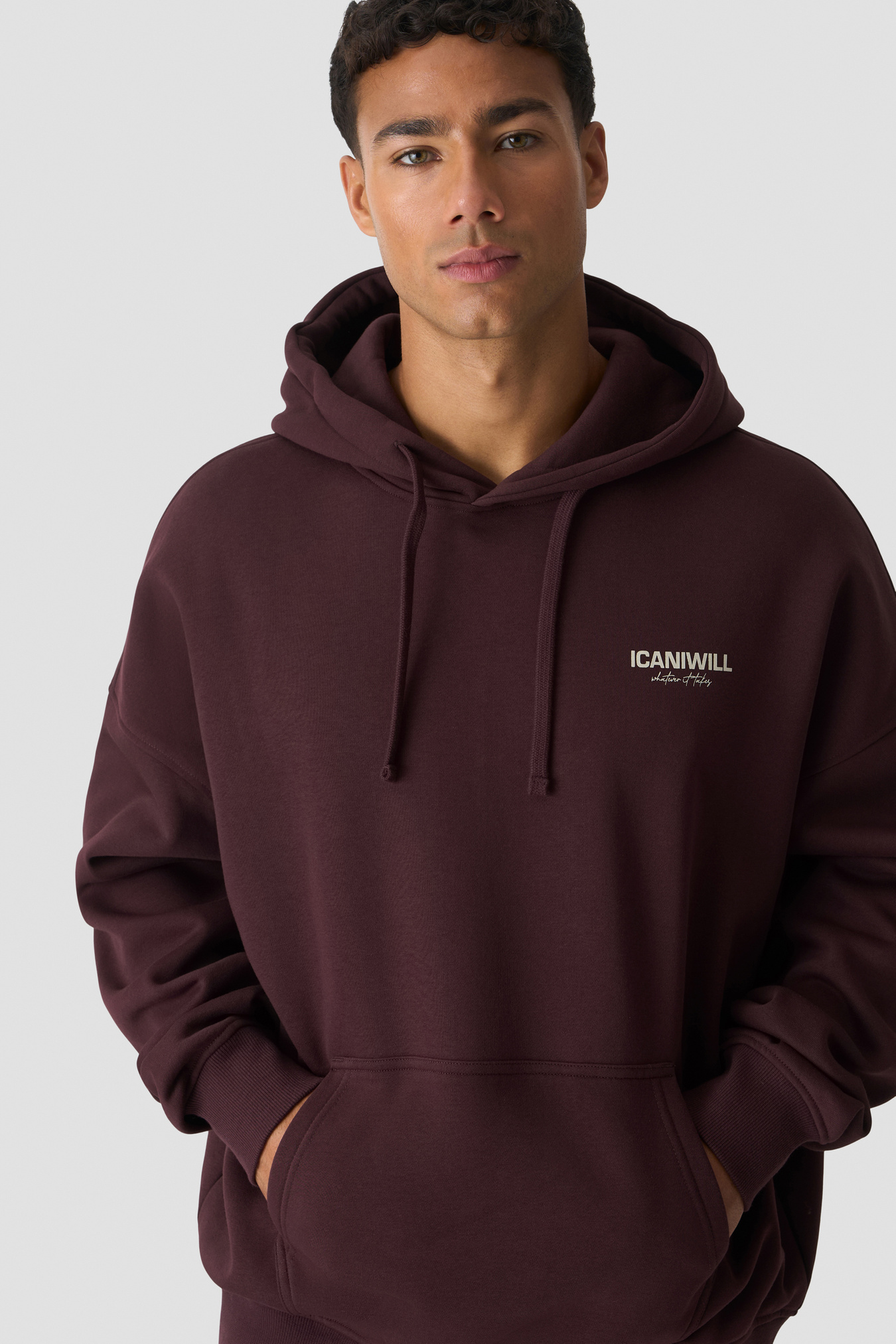 Everyday Relaxed Hoodie Print espresso - image 3