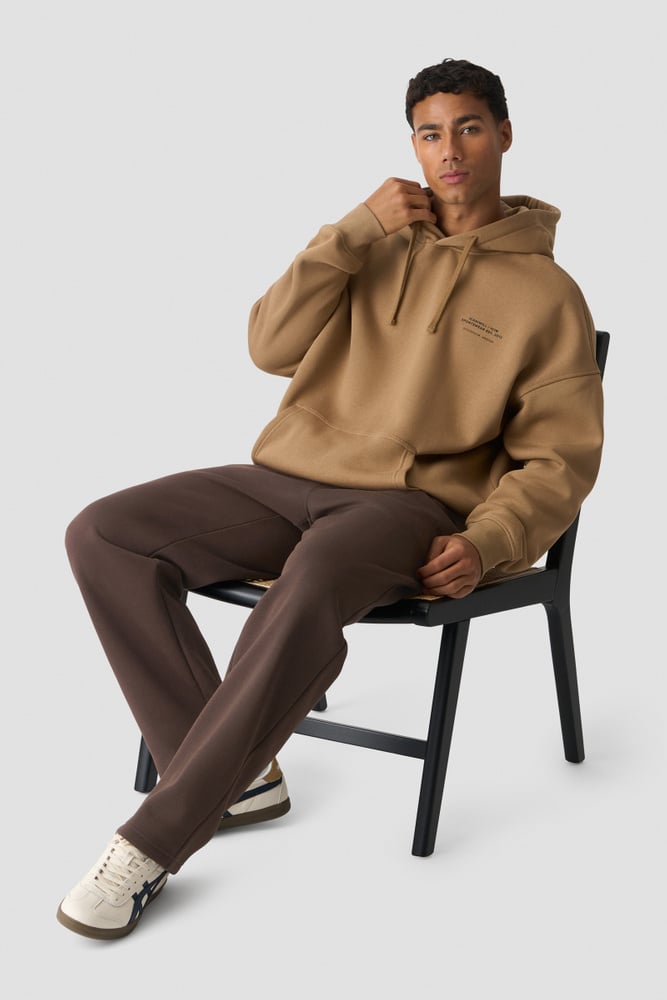 Everyday Relaxed Hoodie Print Cashmere