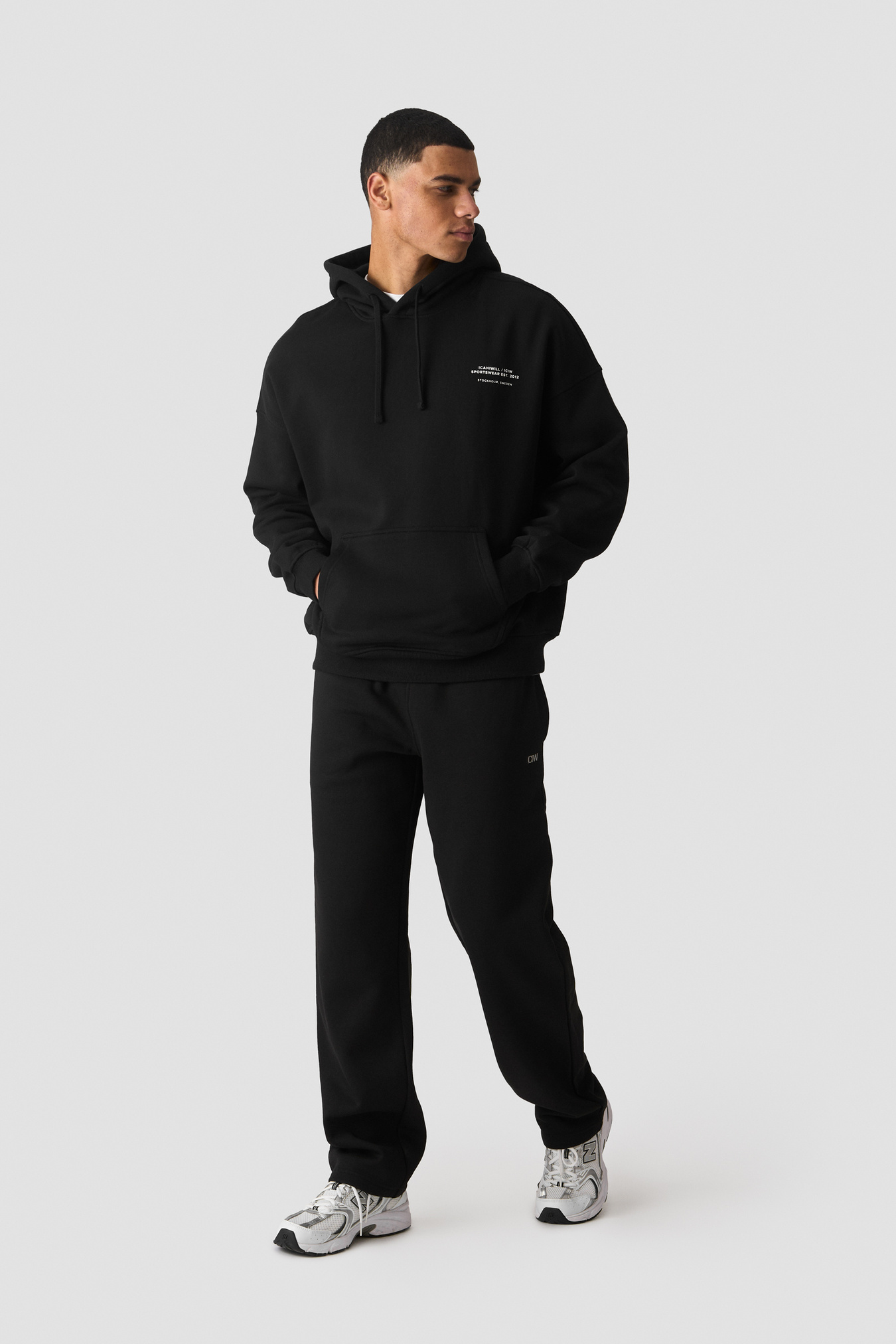 Everyday Relaxed Hoodie P Black - imagen 5