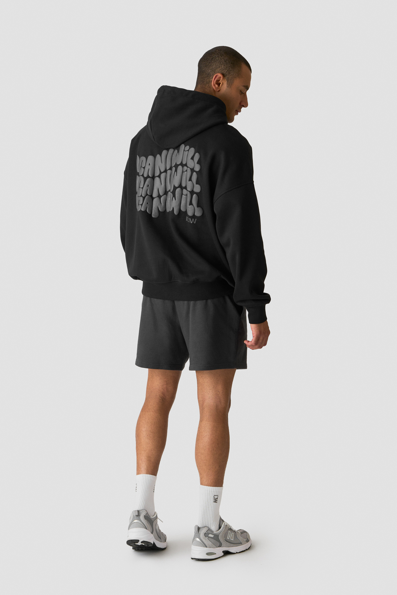 Everyday Relaxed Hoodie Print Black - Bild 4
