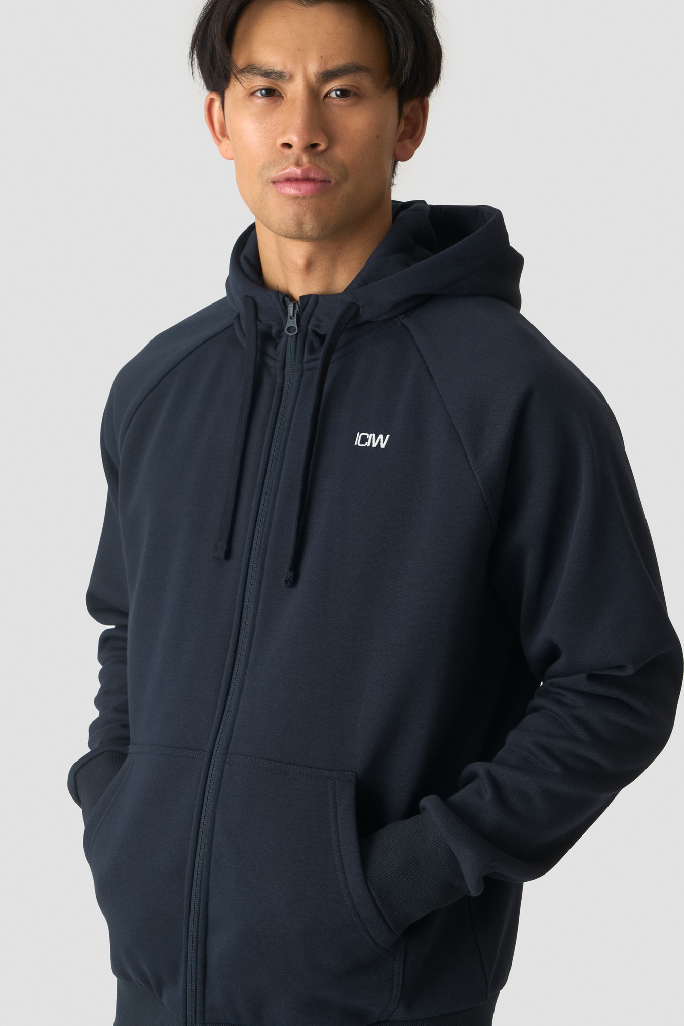 Everyday Zip Hoodie Navy - Bild 1