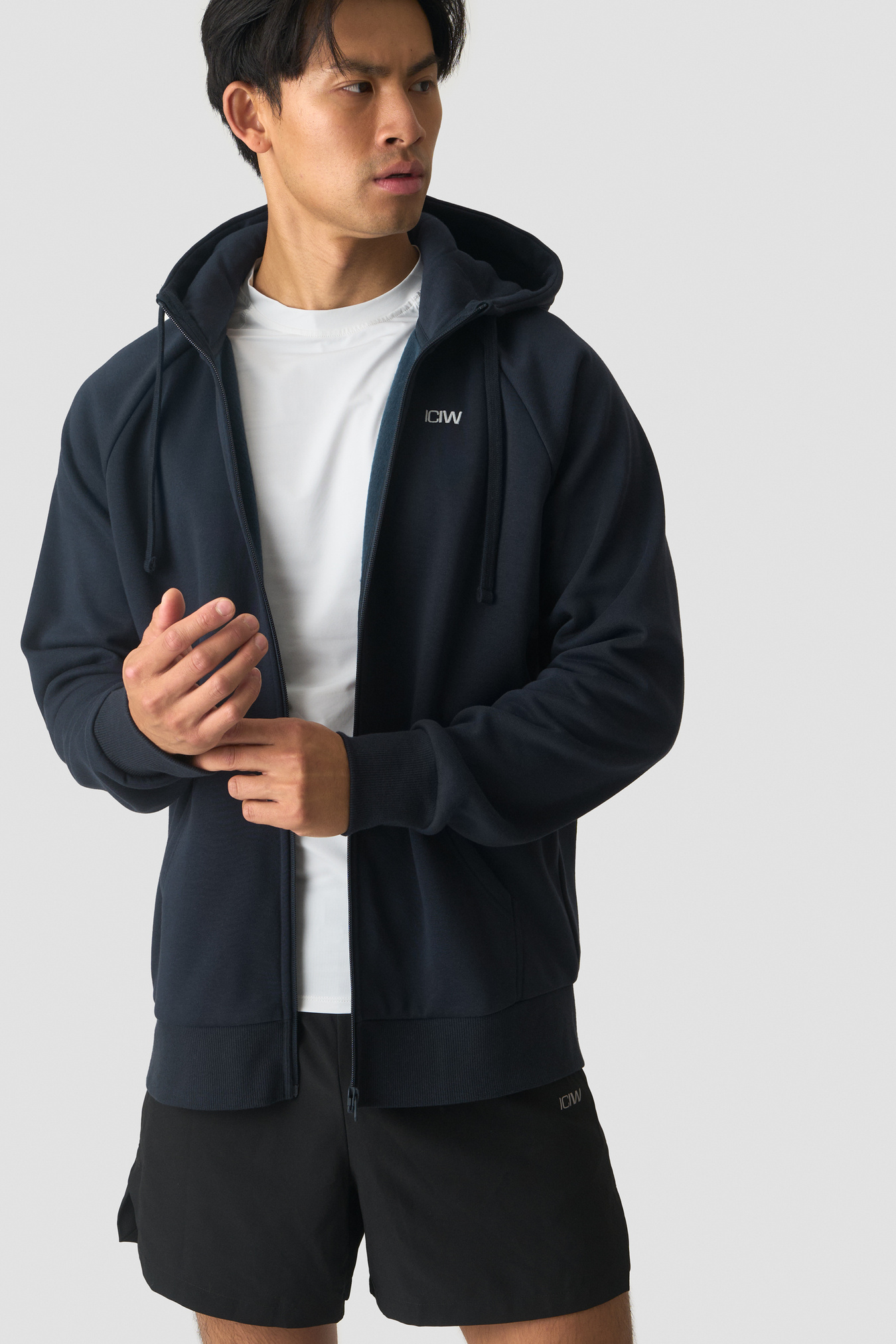 Everyday Zip Hoodie Navy - Bild 0