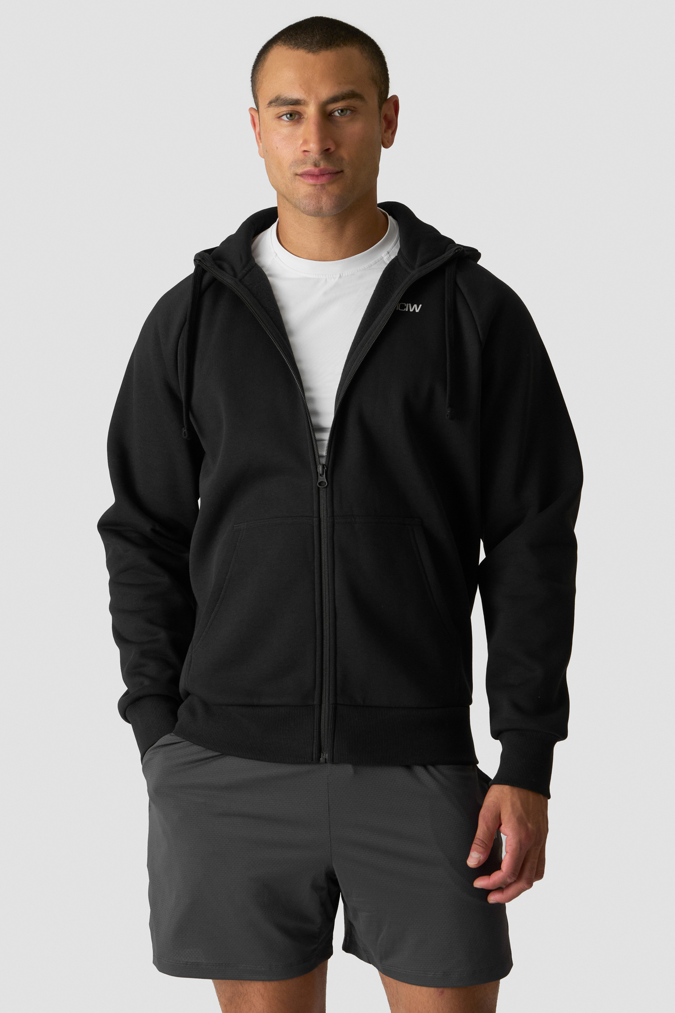 Everyday Zip Hoodie Black - Bild 1