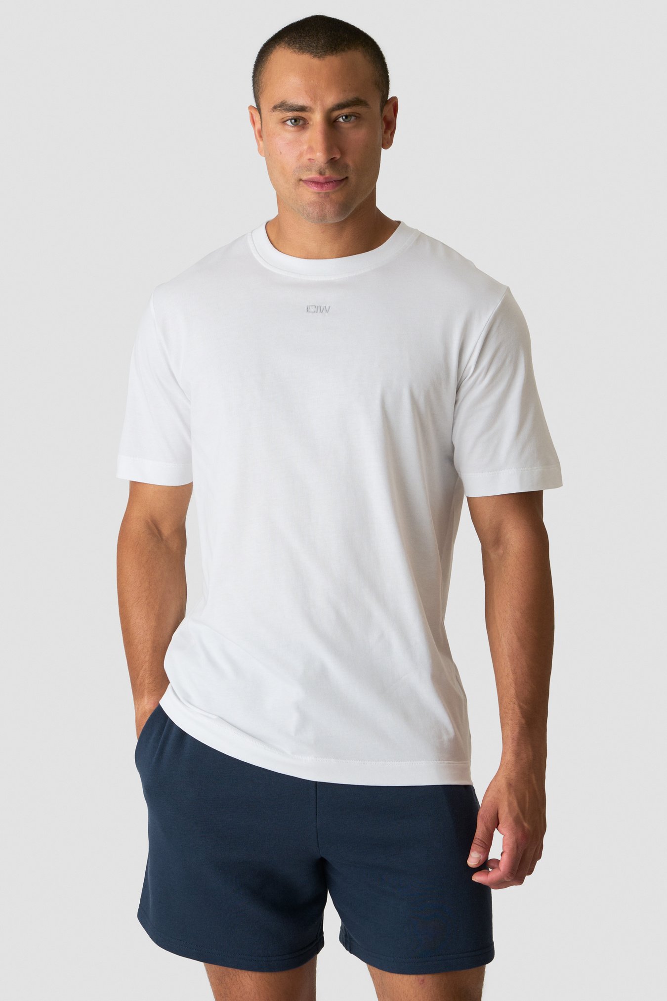 Everyday Cotton T-shirt White Snow - Bild 0