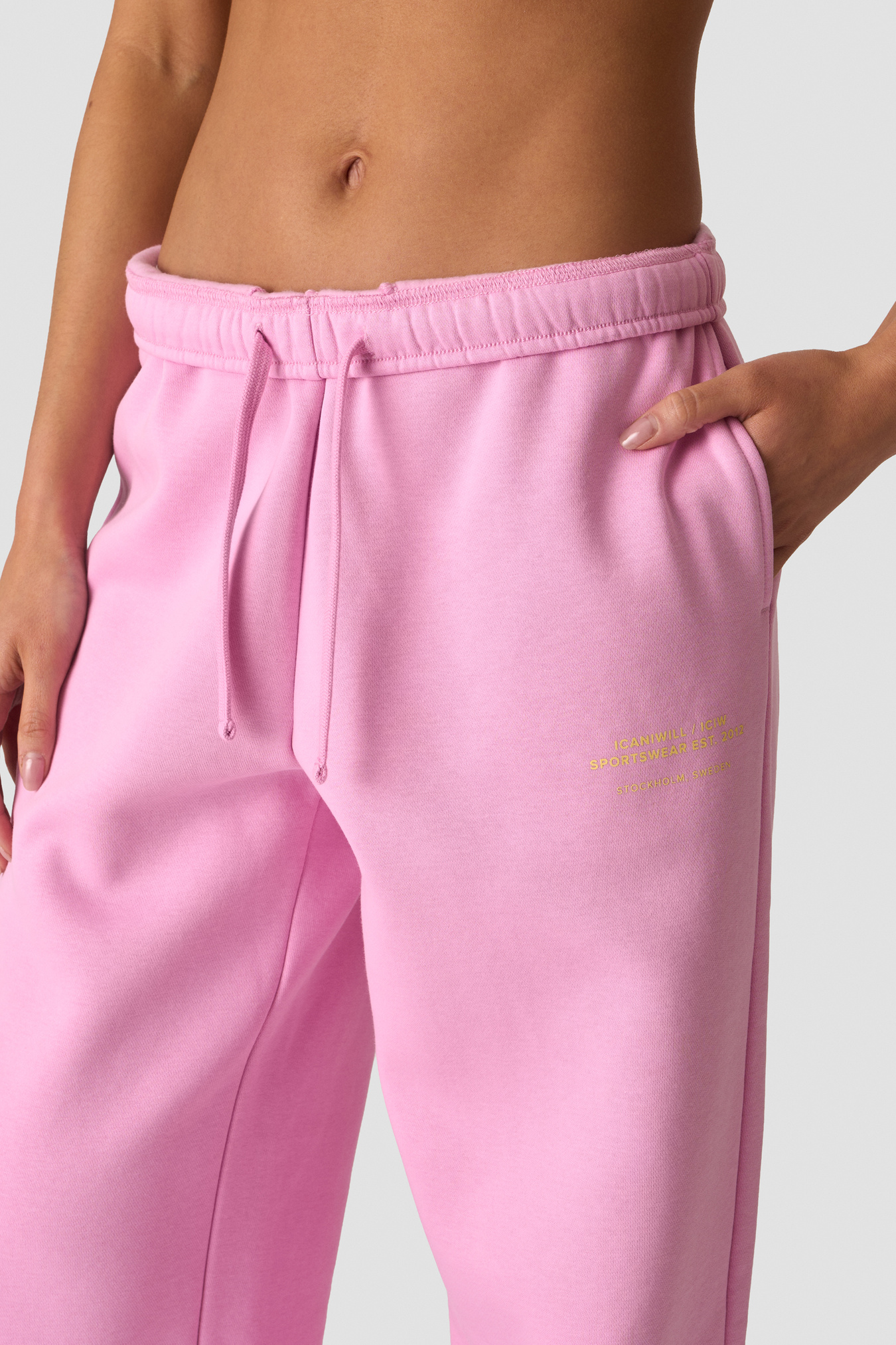 Everyday Straight Leg Sweat Pants Lavender Pink - image 4