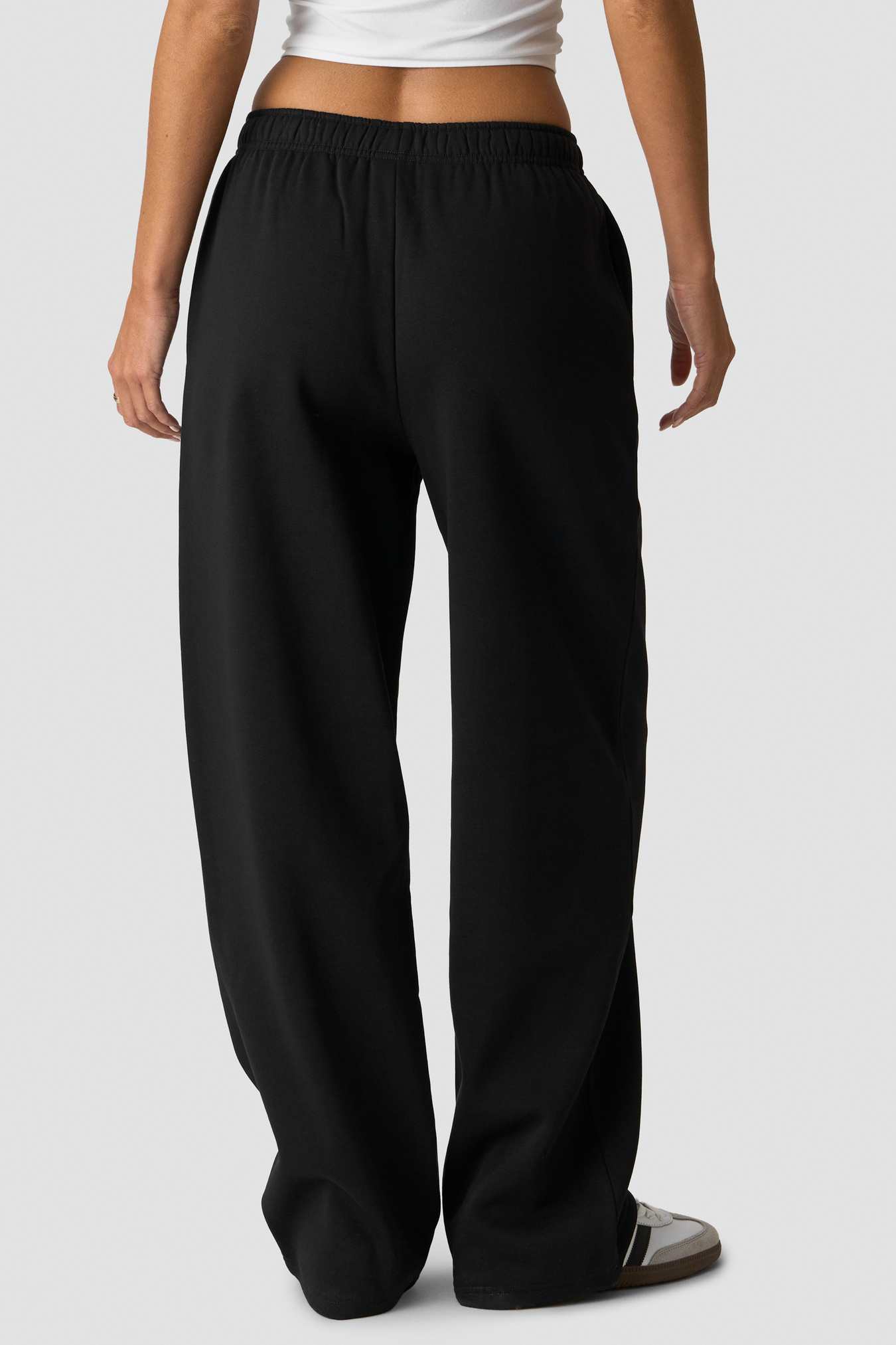 Everyday Straight Leg Sweat Pants Black - afbeelding 1