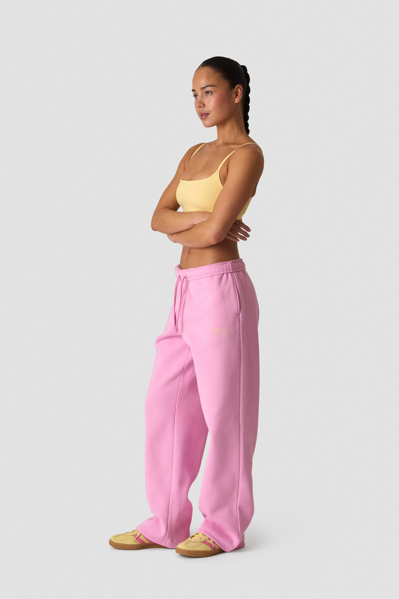 Everyday Straight Leg Sweat Pants Lavender Pink - image 2