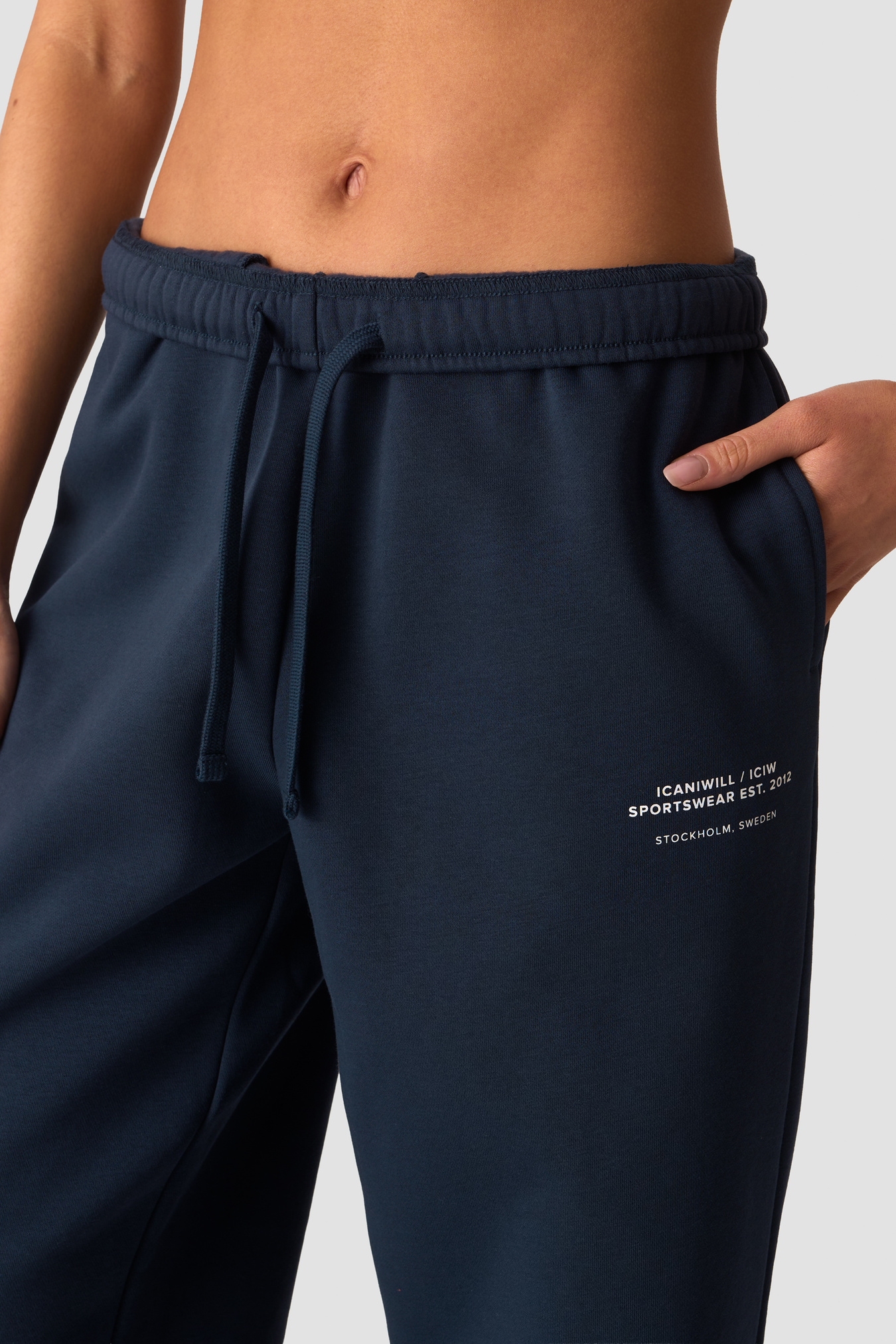 Everyday Straight Leg Sweat Pants Midnight Blue - image 3