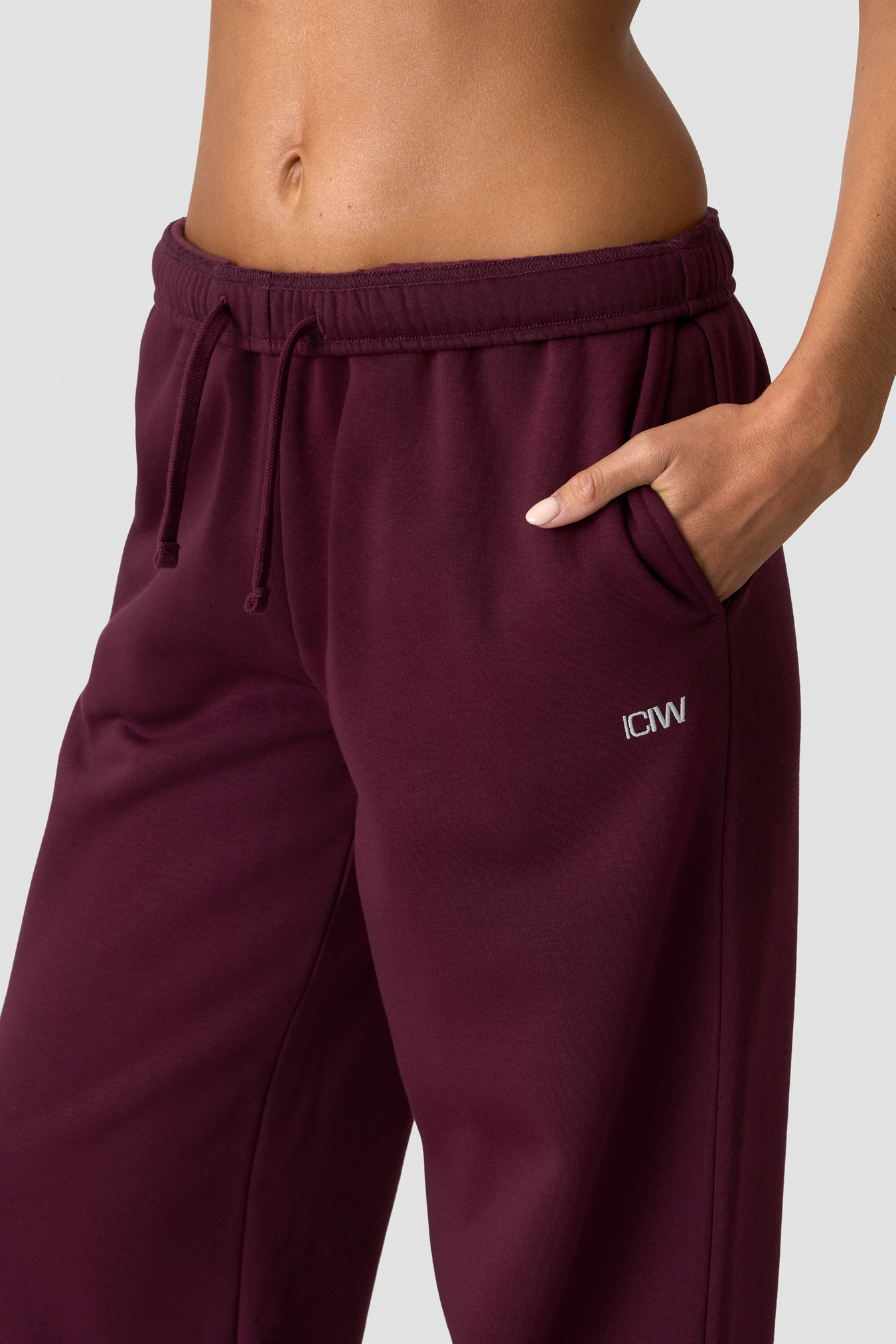 Everyday Straight Leg Sweat Pants Dark Mahogany - Bild 3