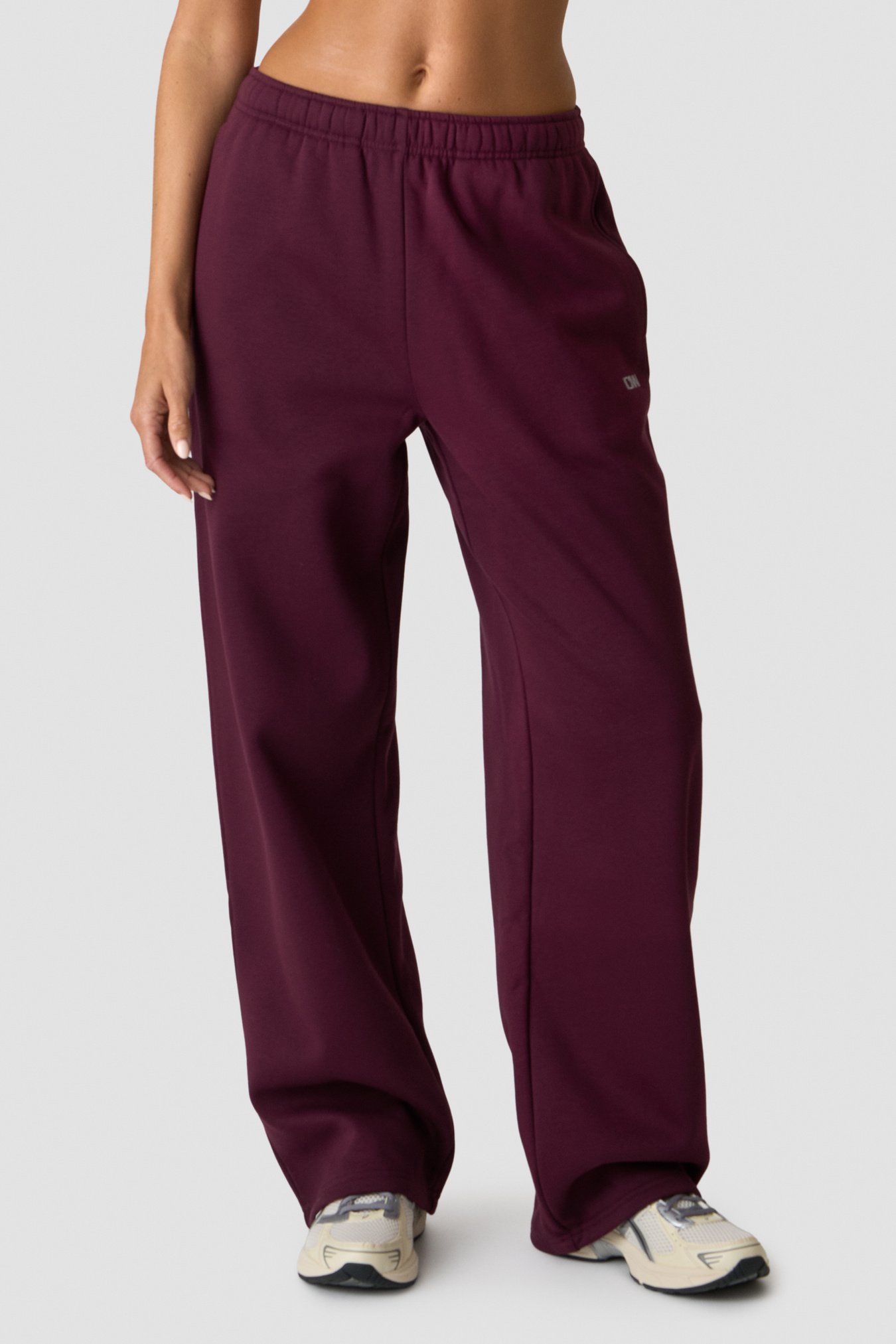 Everyday Straight Leg Sweat Pants Dark Mahogany - Bild 1