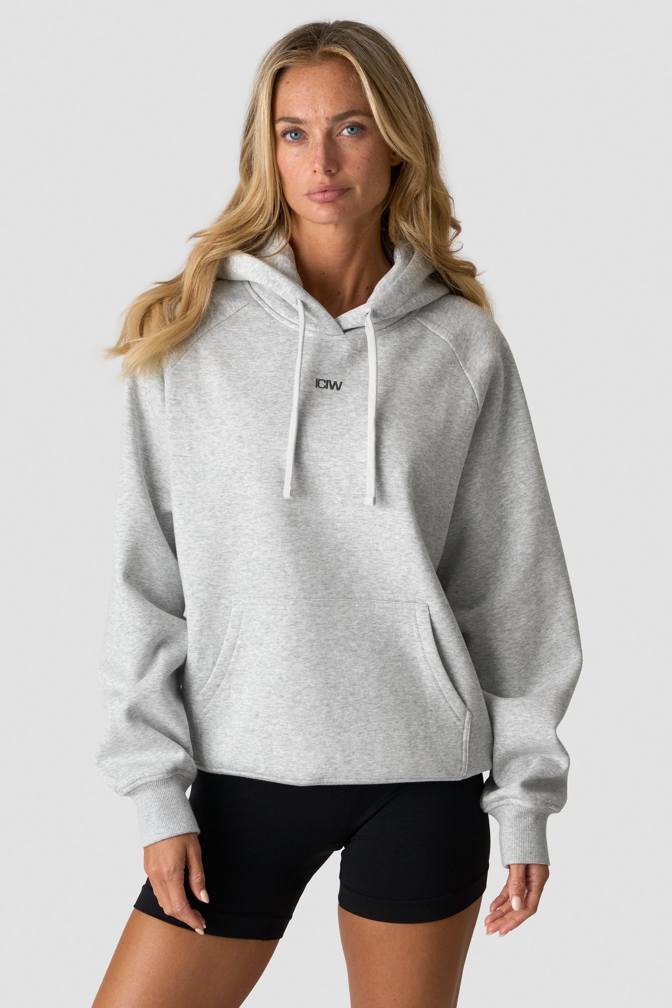 Everyday Hoodie Light Grey Melange - Bild 1