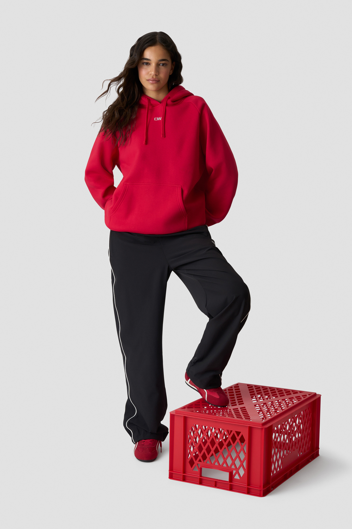 Everyday Hoodie Bright Red - afbeelding 4