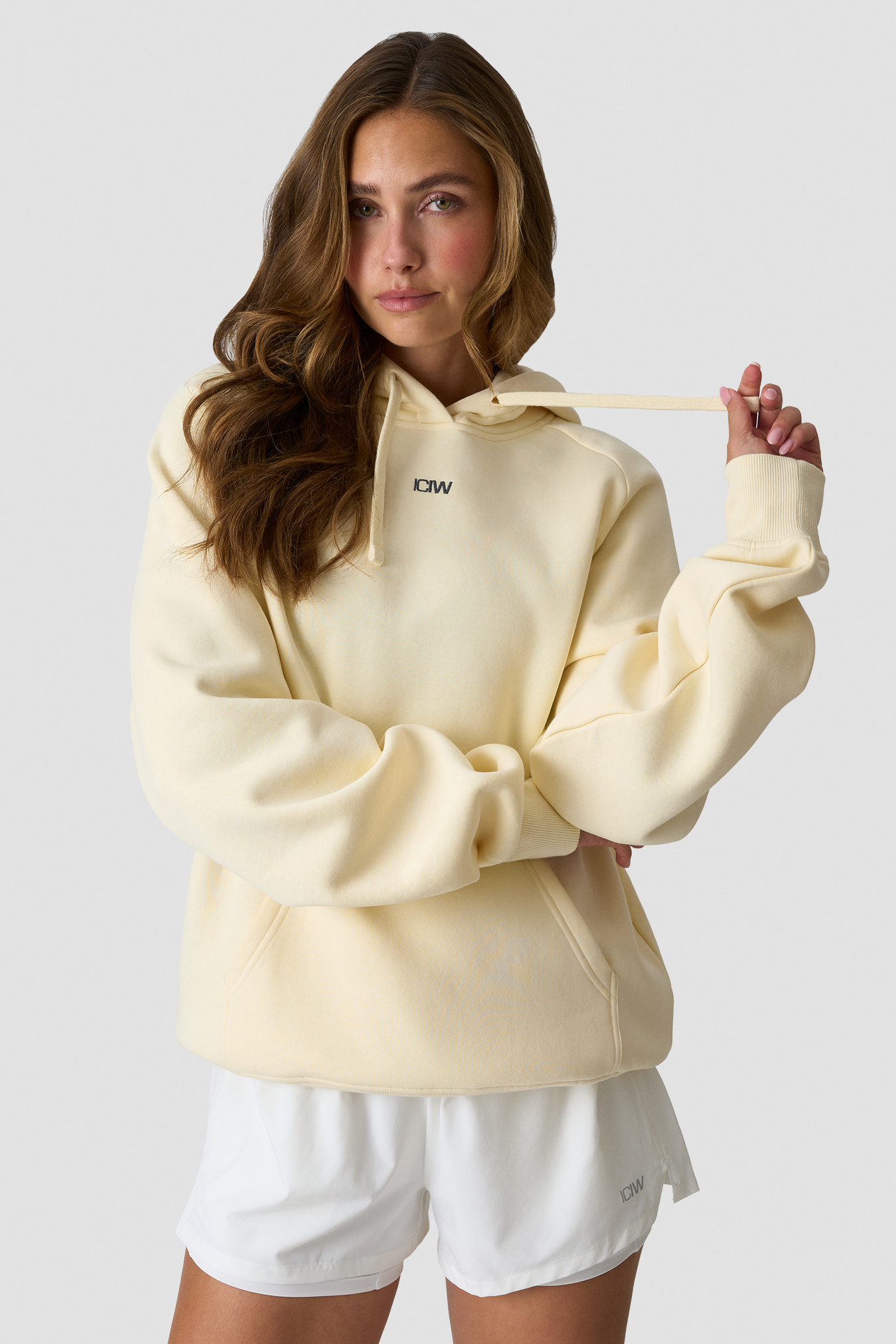 Everyday Hoodie Pale Lemon - afbeelding 2