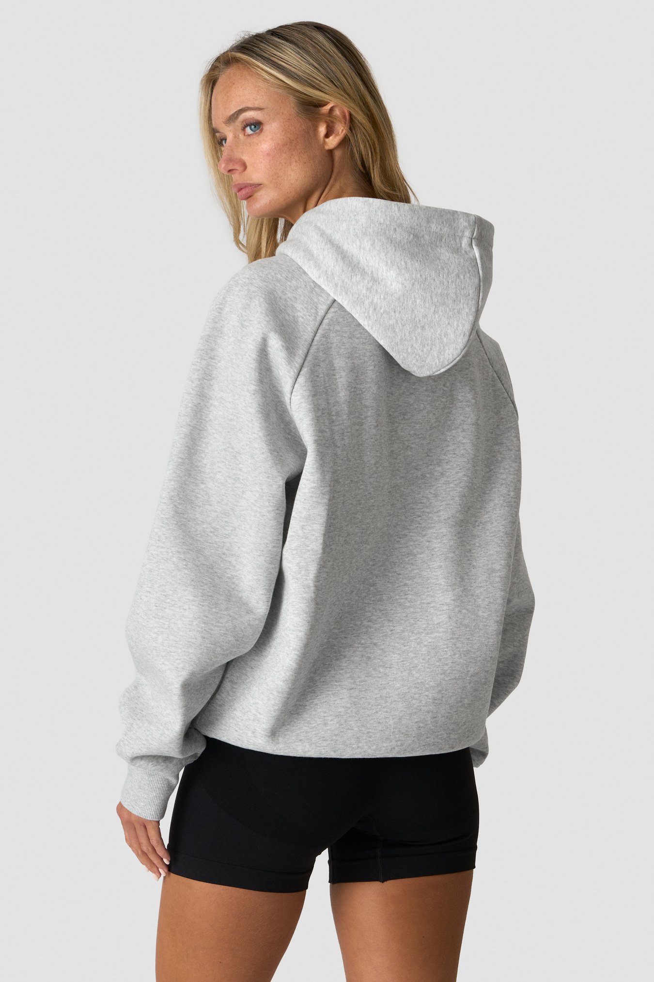 Everyday Hoodie Light Grey Melange - Bild 2