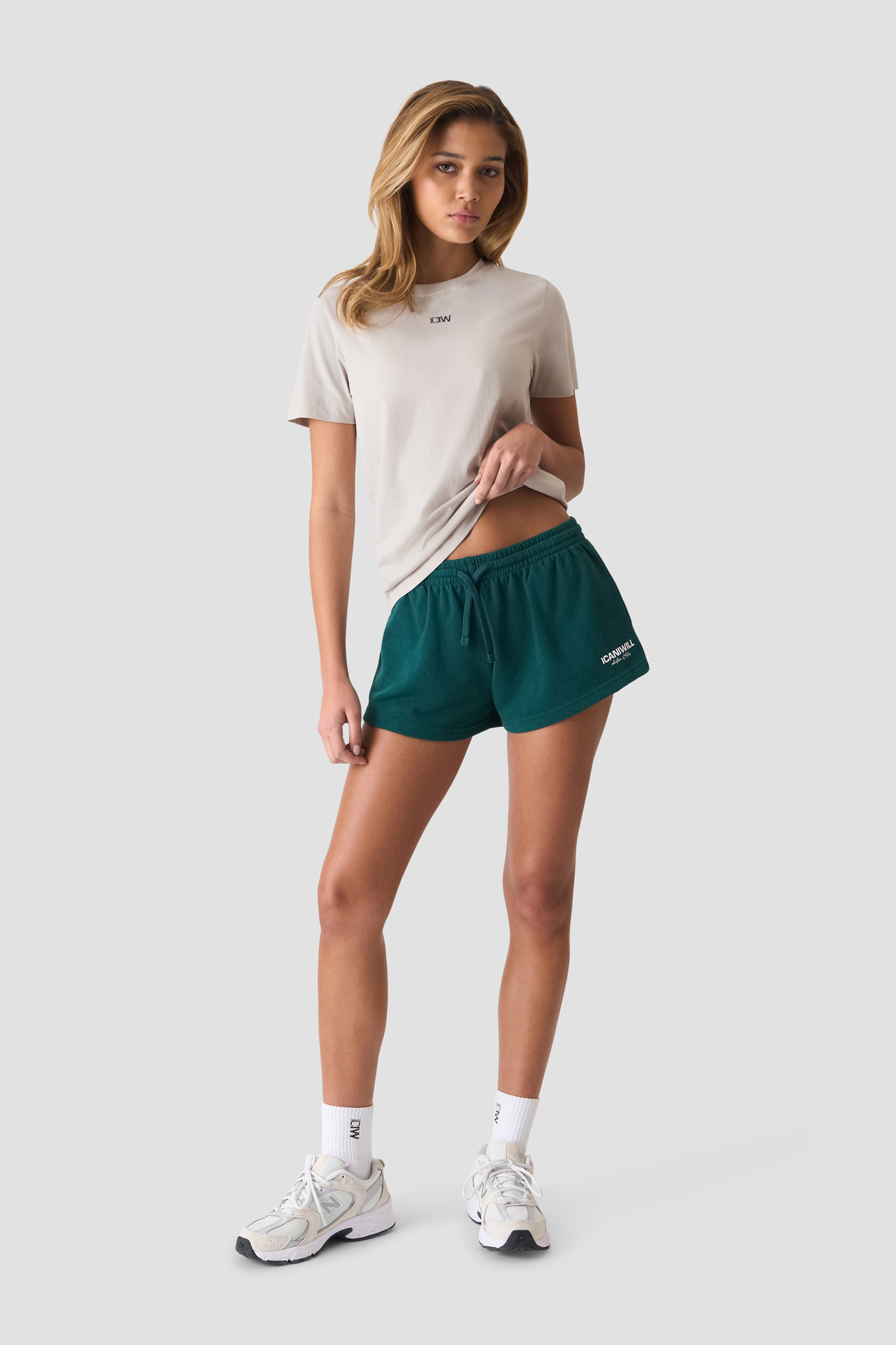 Everyday Cotton T-shirt Light Dusty Beige - image 4