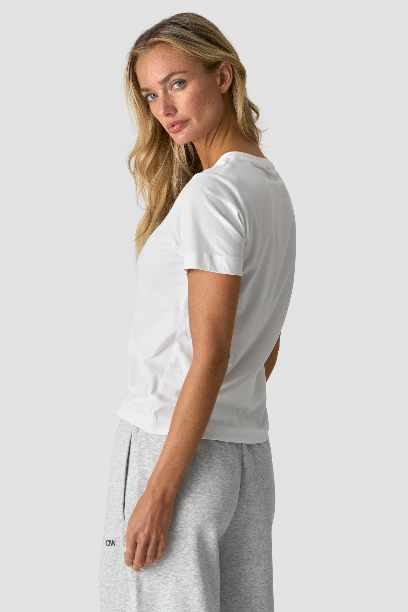 Everyday Cotton T-shirt White Snow - imagen 2