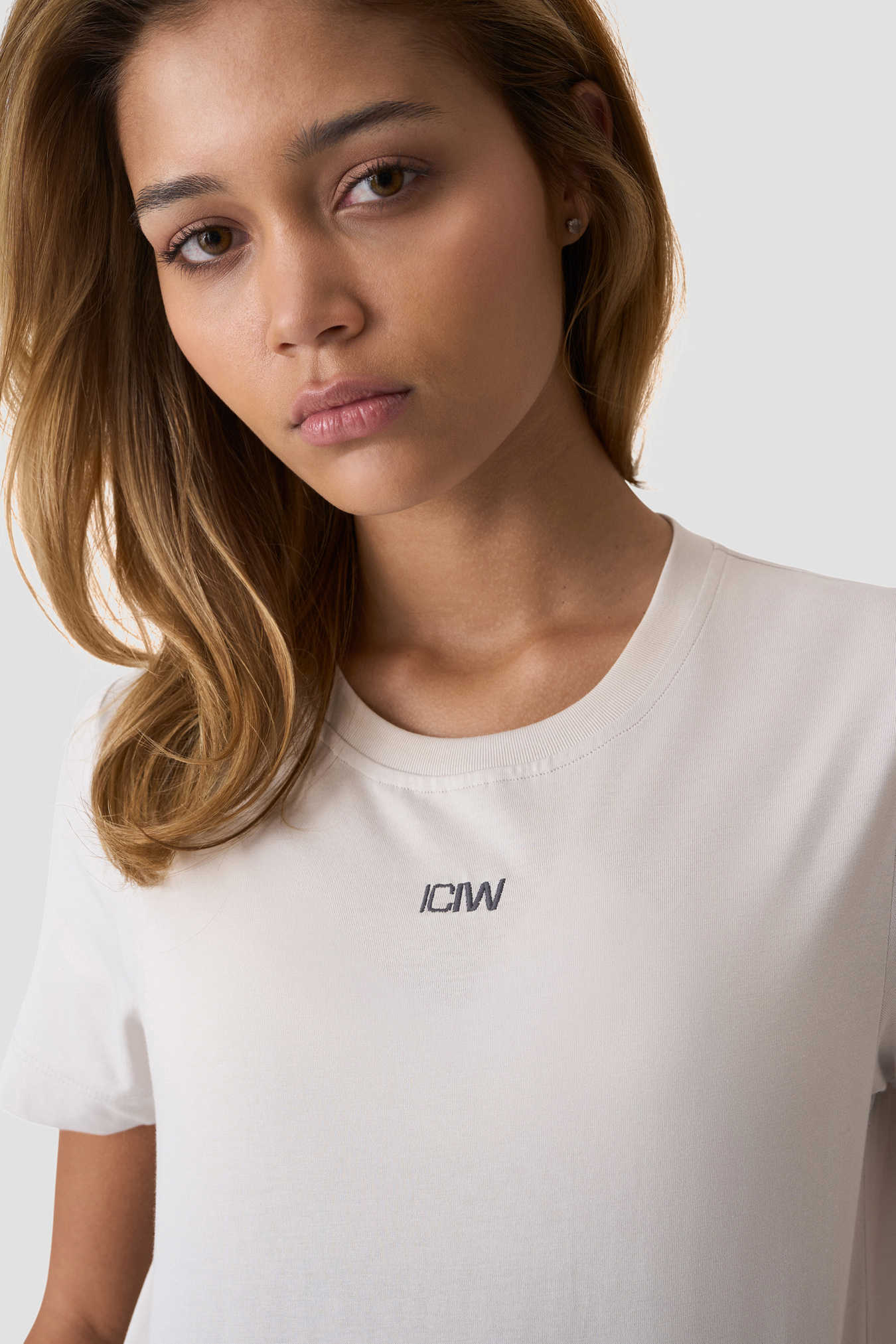 Everyday Cotton T-shirt Light Dusty Beige - image 3