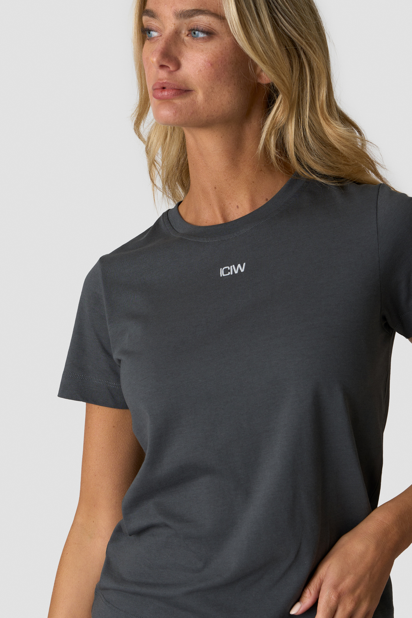Everyday Cotton T-shirt Charcoal Grey - imagen 3