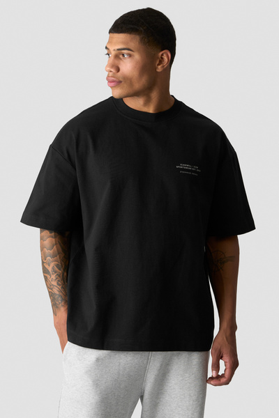 Heavy Cotton T-Shirt Print Black - undefined