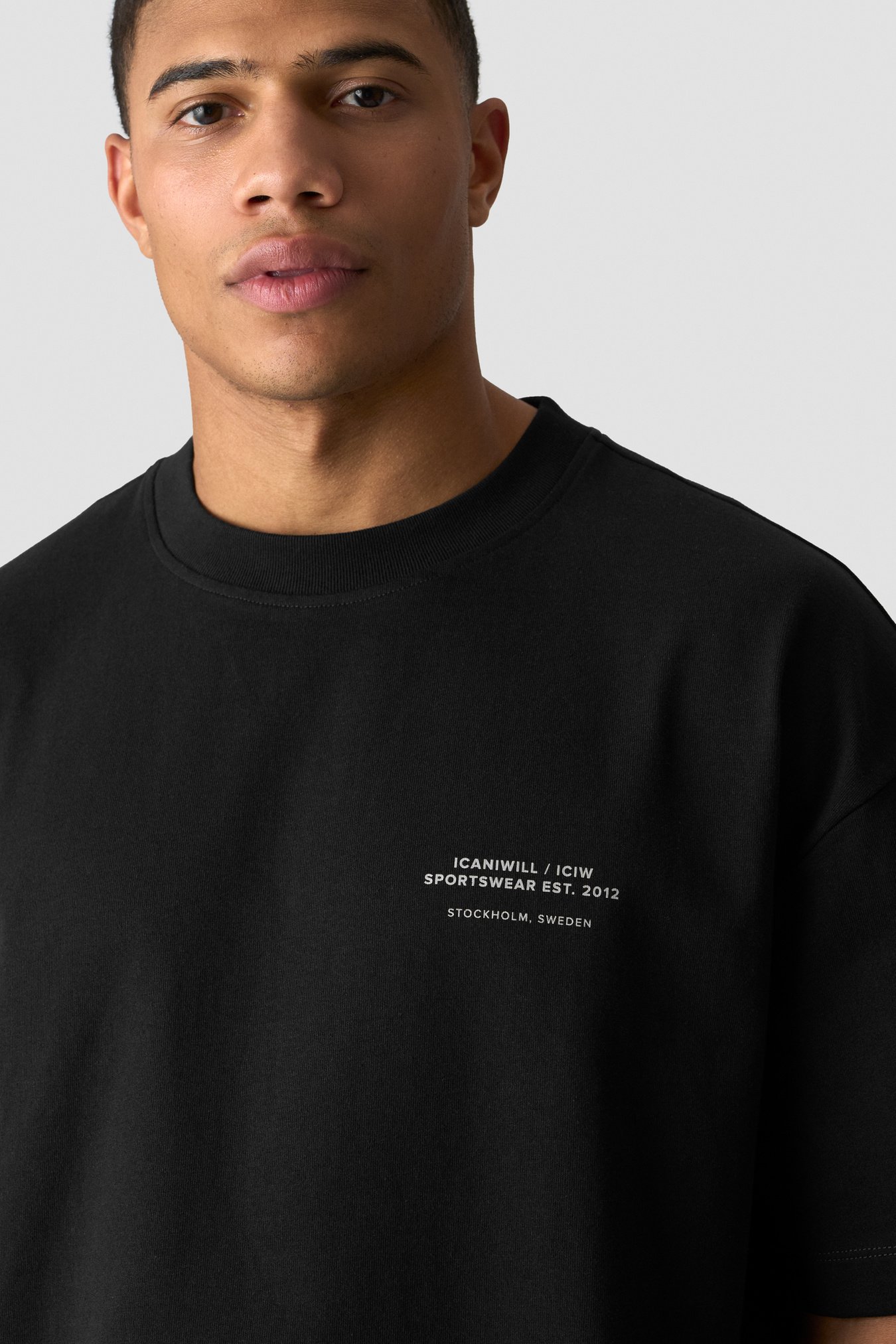 Heavy Cotton T-Shirt Print Black - image 3