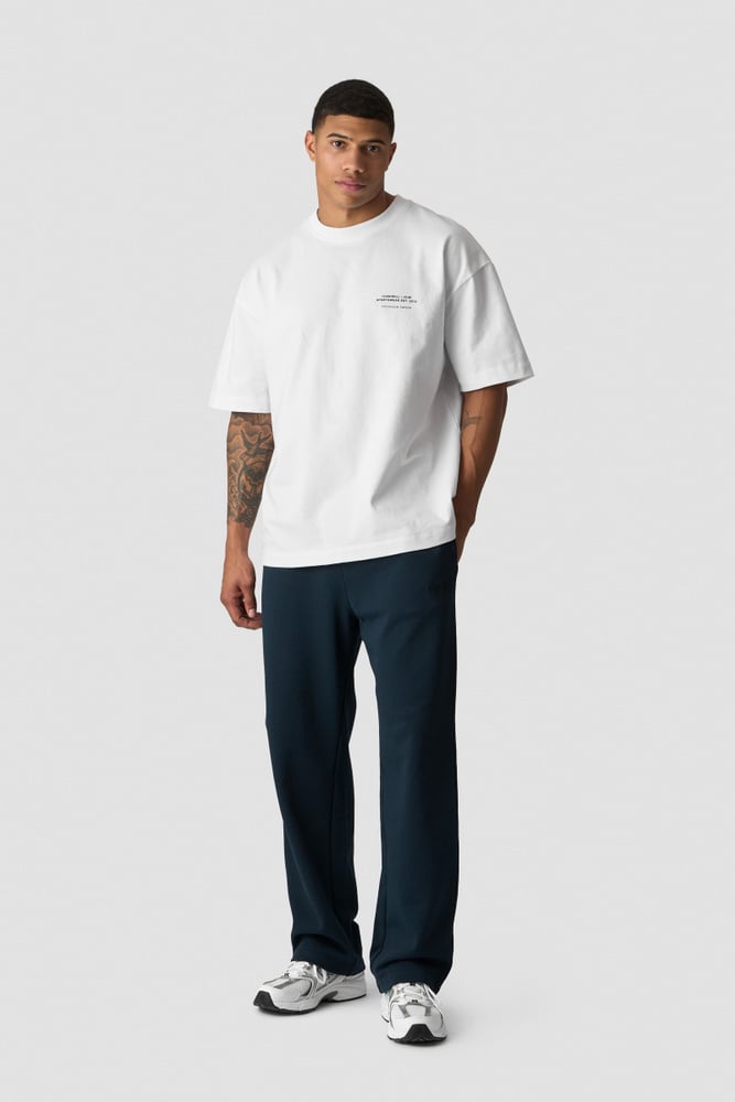Heavy Cotton T-Shirt Print White Snow