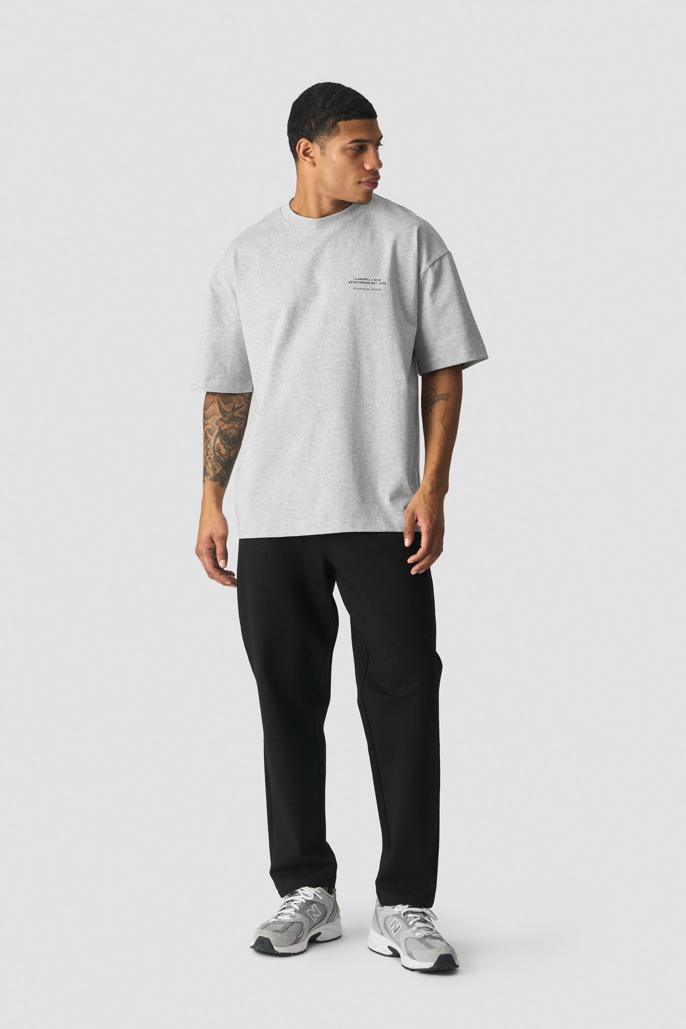 Essence Tapered Trousers Black - bilde 5