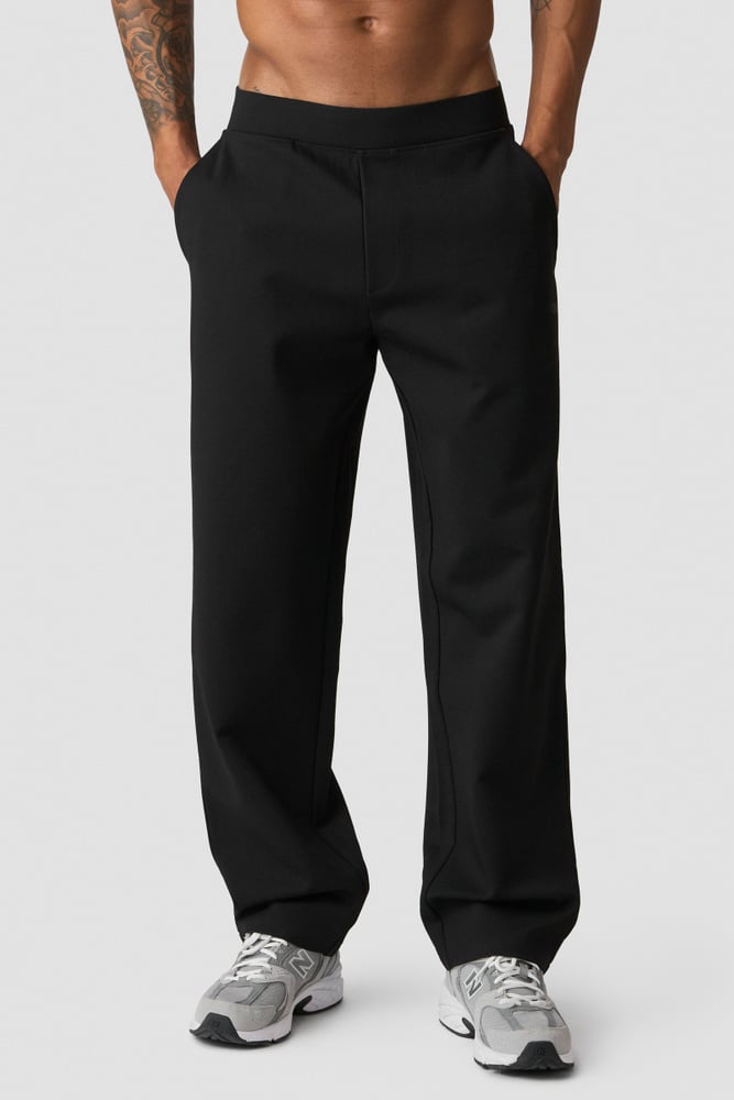 Essence Straight Trousers Black