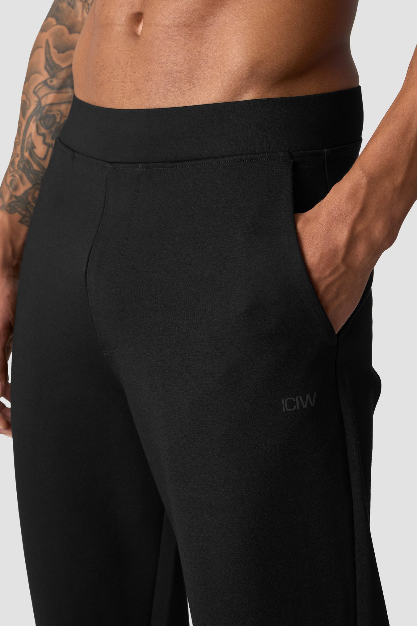 Essence Straight Trousers Black - image 3