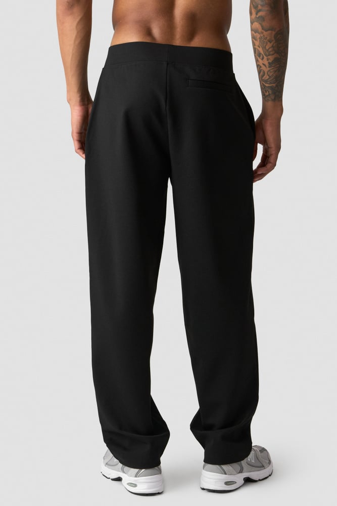 Essence Straight Trousers Black