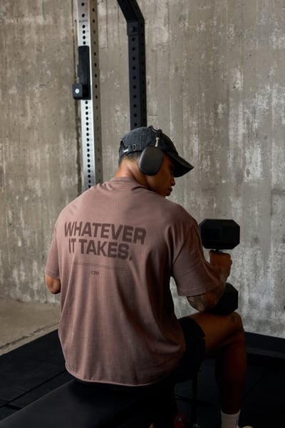 
                    Stonewashed T-Shirt Print Auburn Brown
                    
                  