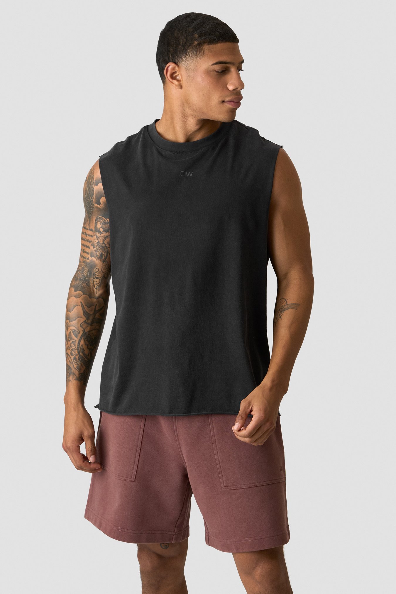 Stonewashed Tank Print Black - bild 2