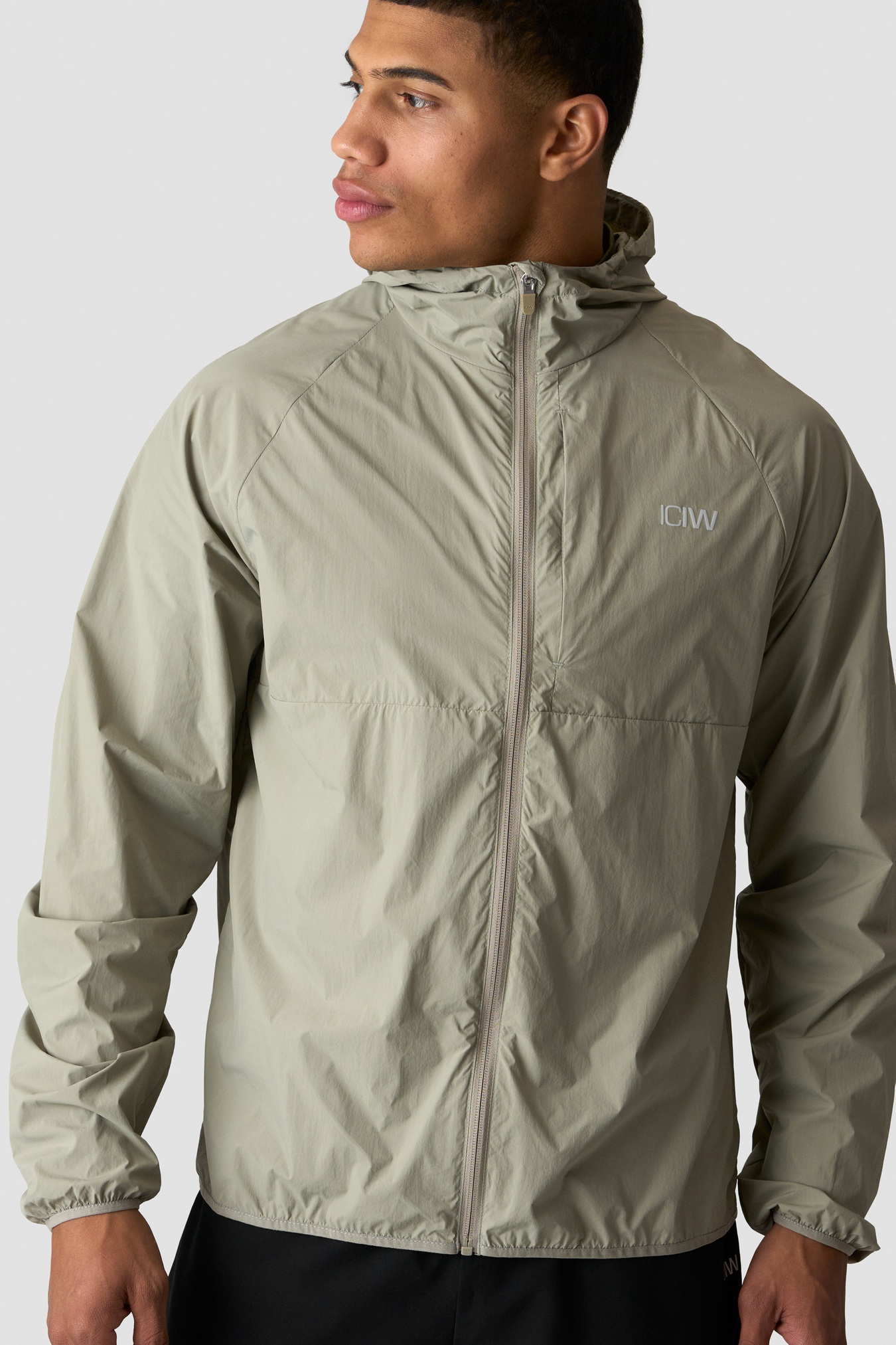 Essential Wind Jacket Light Khaki Green - image 2