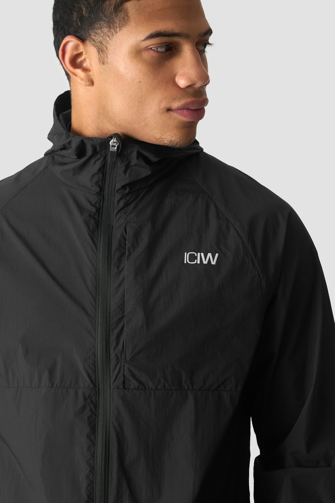 Essential Wind Jacket Black - image 4
