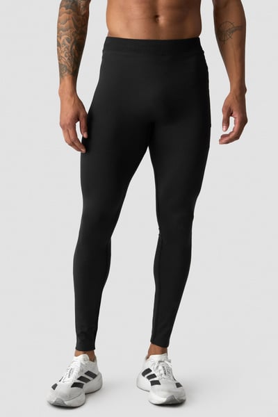 Thermal Seamless Leggings Black - undefined