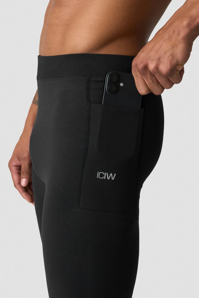 Thermal Seamless Leggings Black