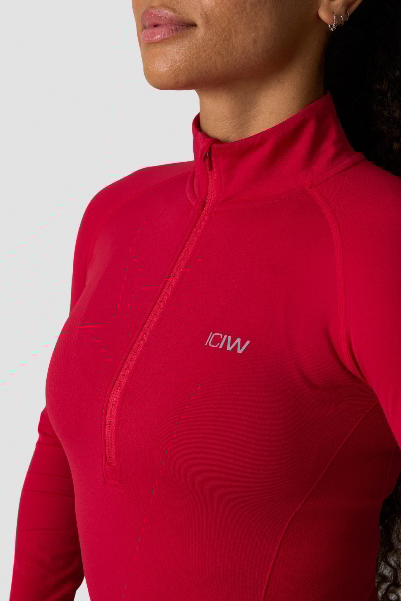 Define seamless 1/2 zip Red Cherry - Bild 3