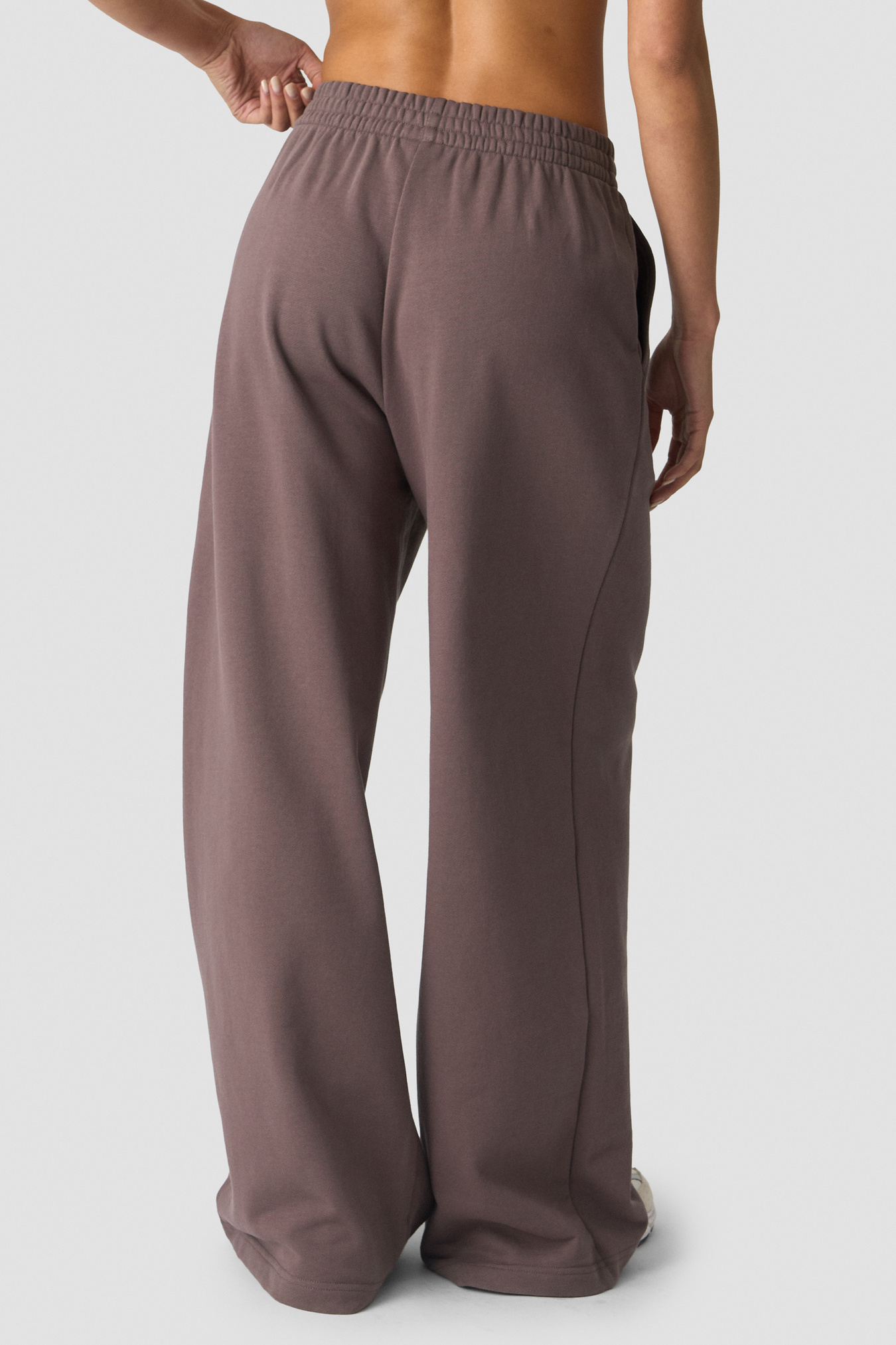 Essence Mid Waist Pants Dusty Brown - image 4