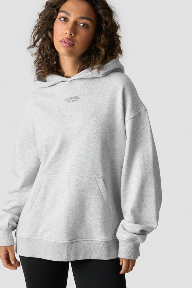 Essence Hoodie Light Grey Melange