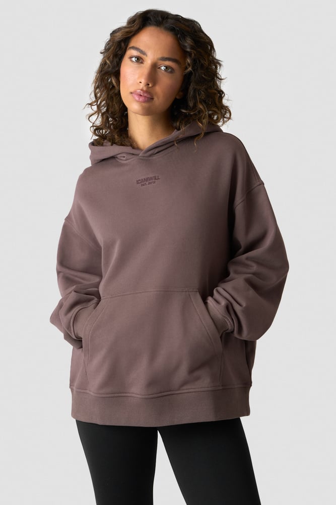 Essence Hoodie Dusty Brown