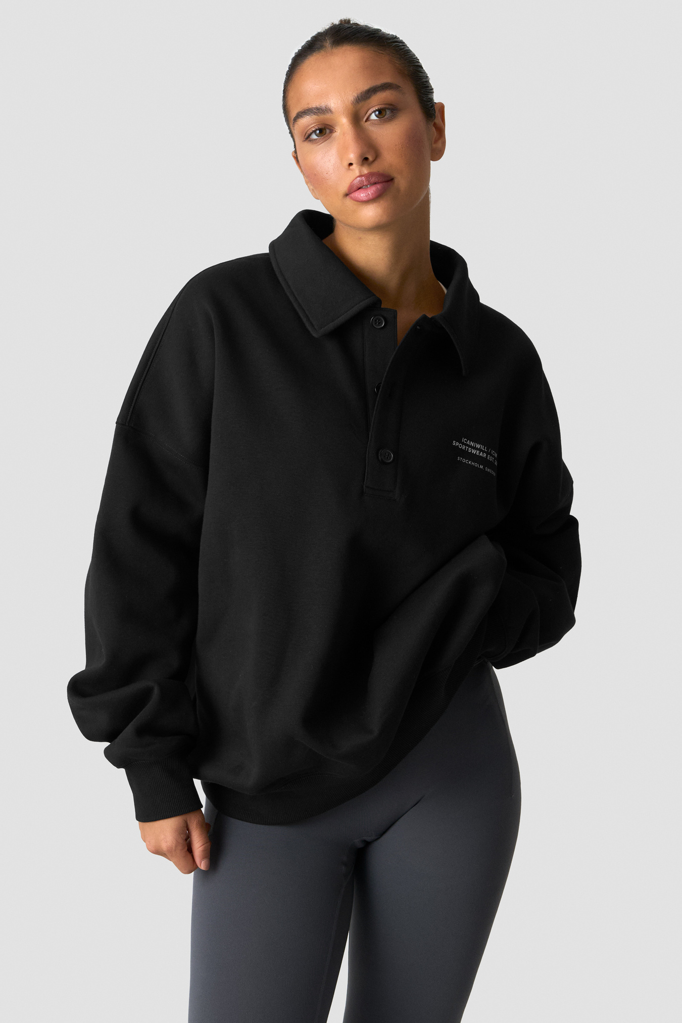 Everyday Rugby Sweatshirt Black - image 2
