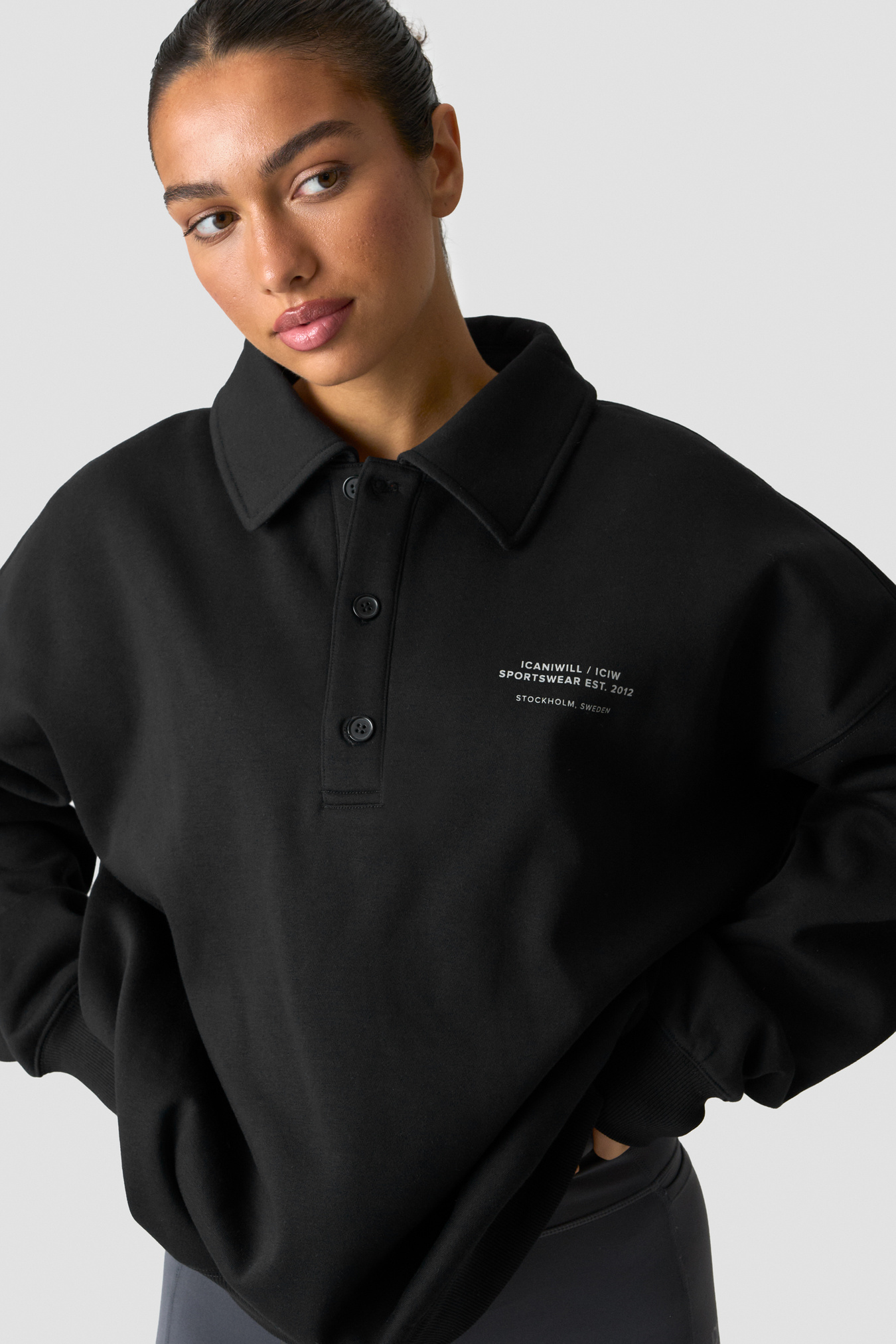 Everyday Rugby Sweatshirt Black - image 1