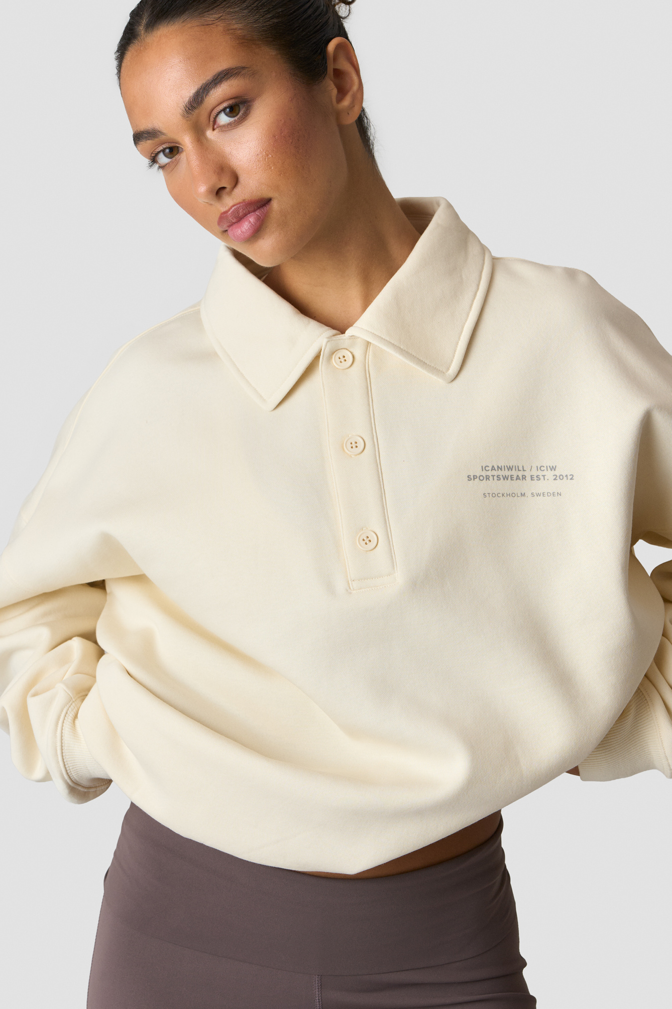 Everyday Rugby Sweatshirt Cream - image 2