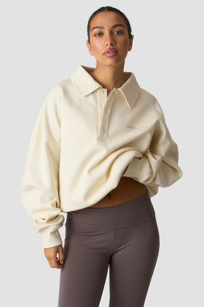 Everyday Rugby Sweatshirt Cream