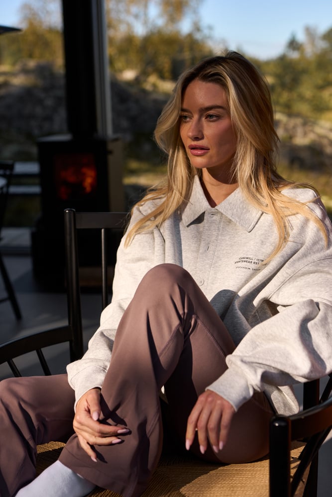 Everyday Rugby Sweatshirt Light Grey Melange