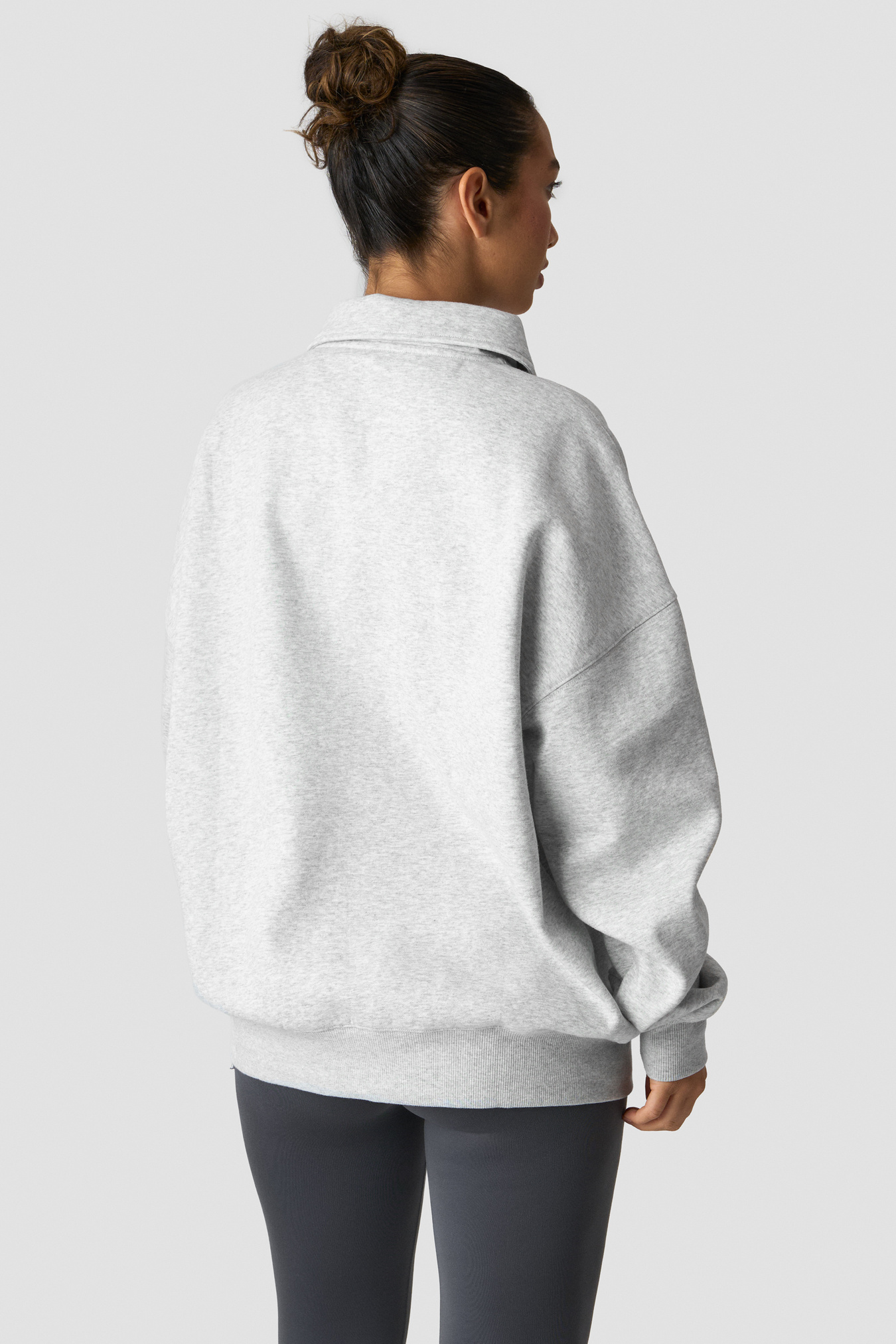 Everyday Rugby Sweatshirt Light Grey Melange - image 4