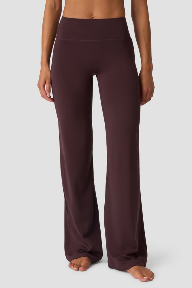 Luxe Straight Leg Tights Espresso