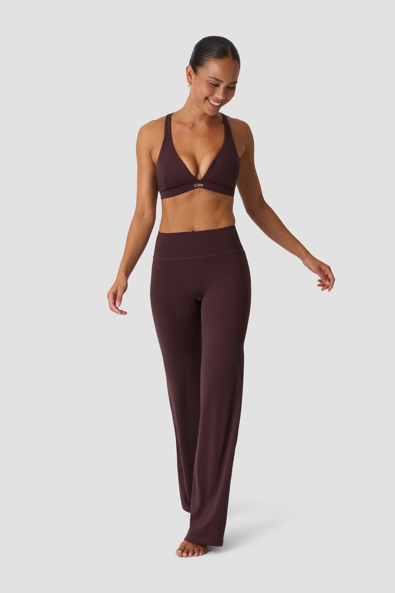 Luxe Straight Leg Tights Espresso - image 5