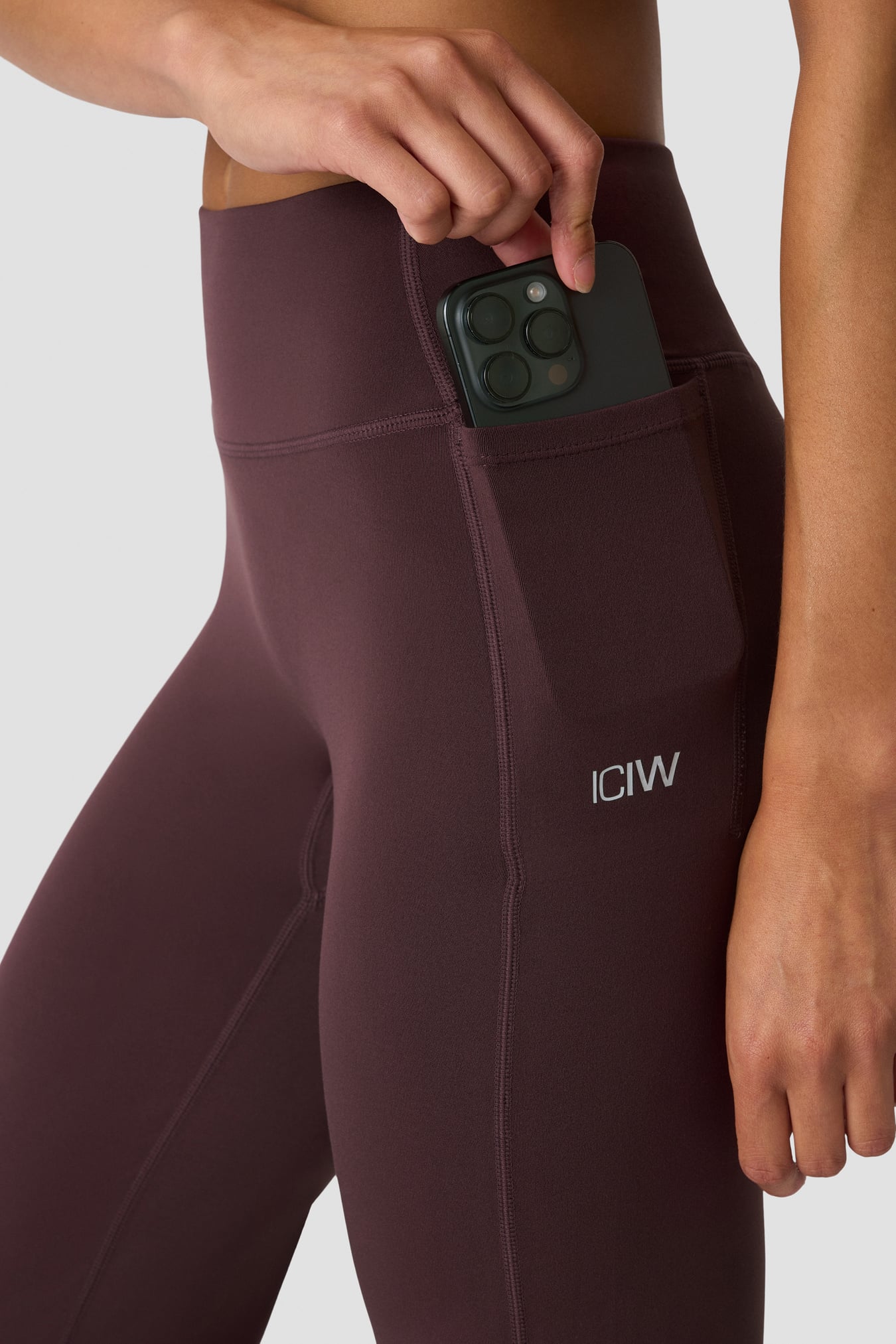 Luxe Straight Leg Tights Espresso - image 3