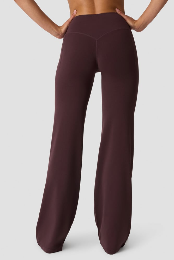 Luxe Straight Leg Tights Espresso